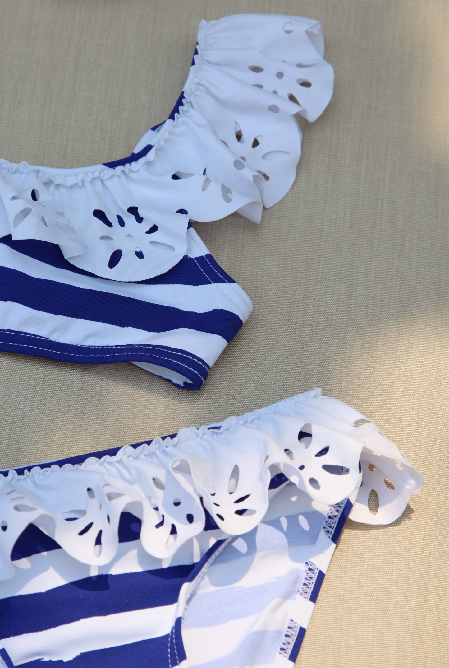 Bikini rayas azules